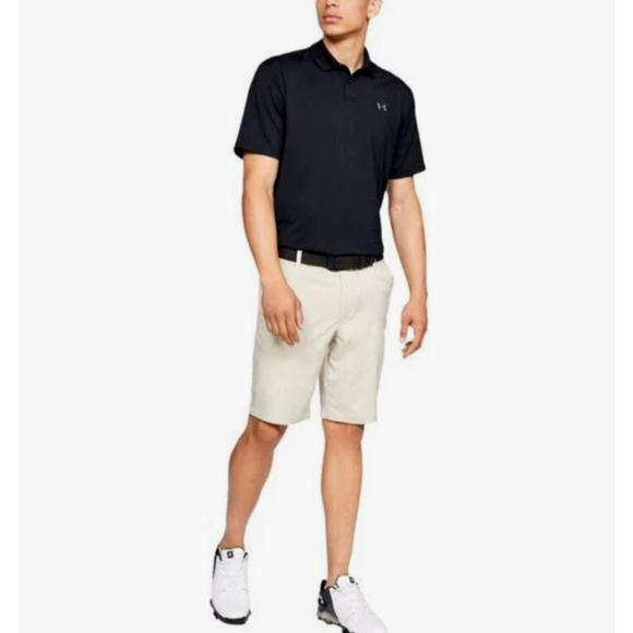 Under Armour Polo‎ Shirt Men's 2XL Navy UA Tech Performance Loose-Fit Golf NWT - Picture 1 of 4